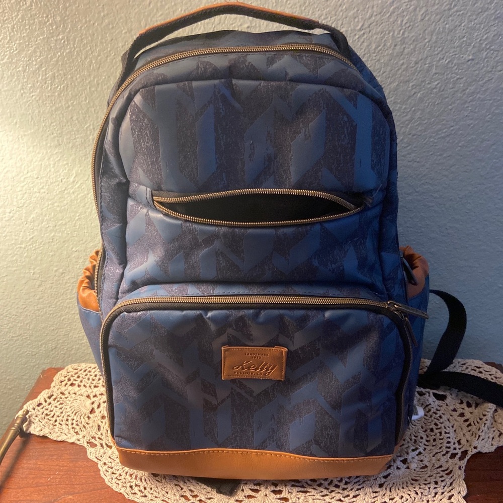 Kelty super cooler chevron backpack diaper bag